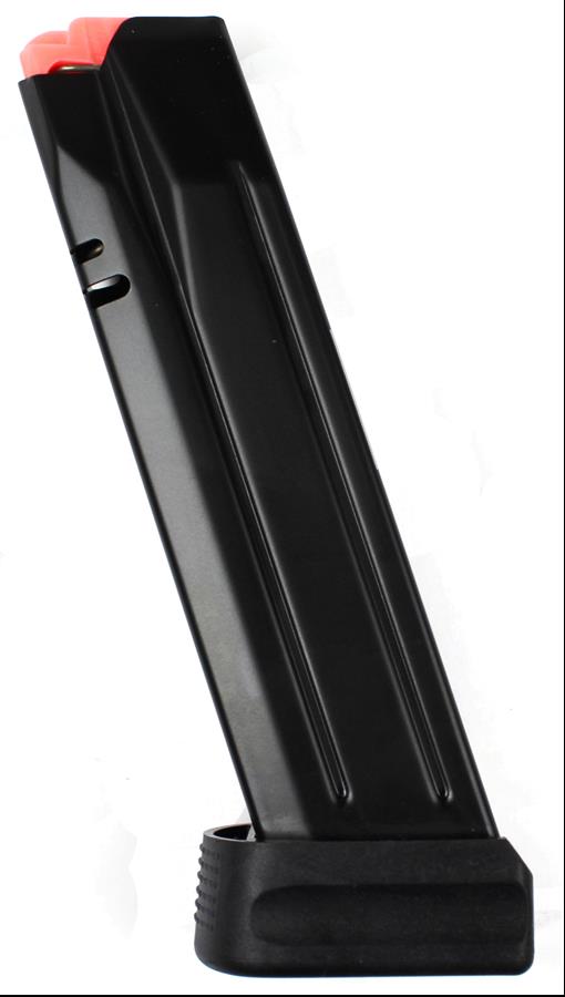 CZ P-10 F REVERSE (LEFT OR RIGHT HAND MAGAZINE RELEASE), CZ P-09 or THE DWX FULL SIZE MODEL 9MM 21 RD FACTORY MAGAZINE WITH +2 ADAPTER. 11443 - Click Image to Close